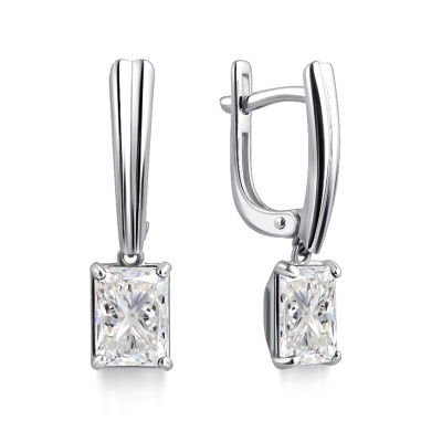 Серьги подвесные 02-1680.00ГХ-00 серебро