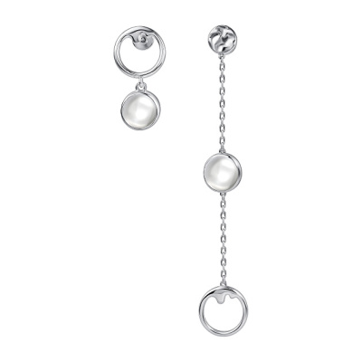 Серьги подвесные 02-4825.00ГХ-00 серебро
