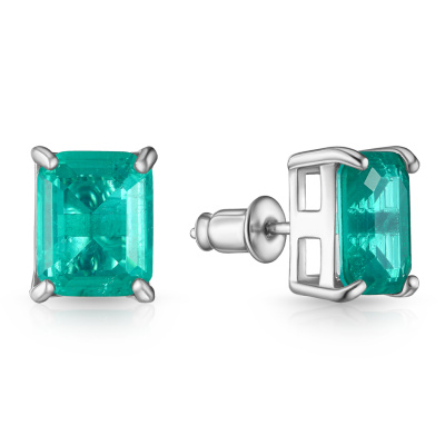 Серьги пусеты B20561-E-gr серебро