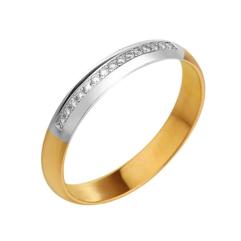 Кольцо обручальное 706-110 золото