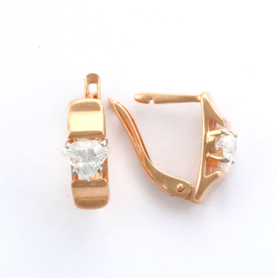 Серьги СргЛ20.бцSw.з585 золото