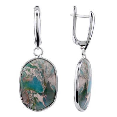 Серьги подвесные 24-72-00961-542 серебро