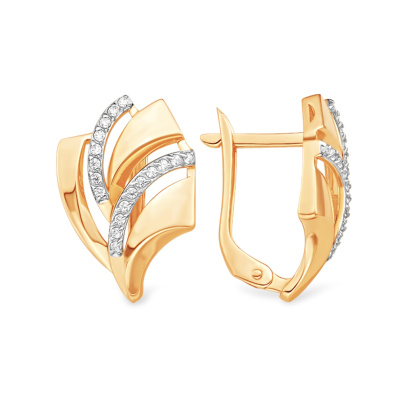 Серьги С73221547 золото