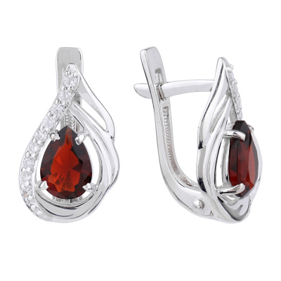 Серьги С-0232 гр серебро