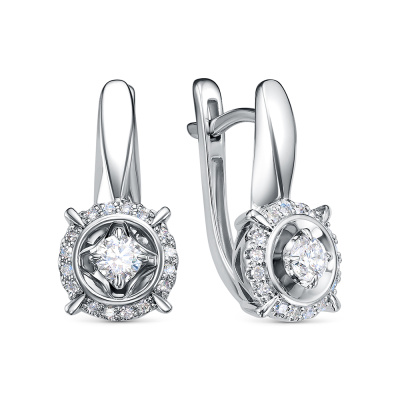 Серьги 5-7250-103-2Б золото