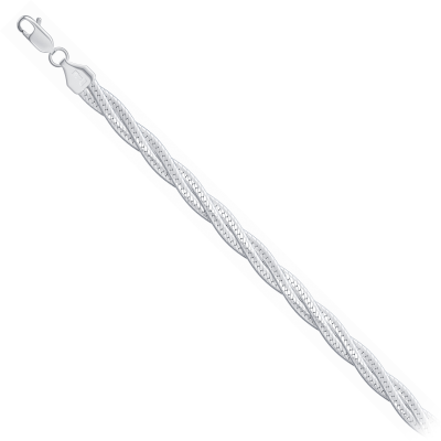 Цепь НЦ22-025Б-3 d0.50 серебро