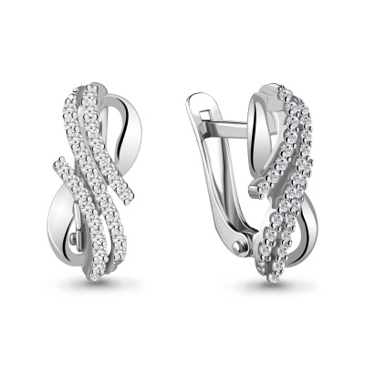 Серьги 42598А.2 золото