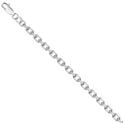 Цепь НЦ22-206Ю-3 d1.00 серебро Полновесная