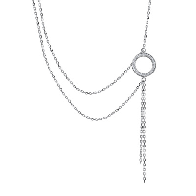 Колье 06-5181.00КЦ-00 серебро Круг