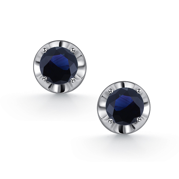 Серьги пусеты 02-5185.000С-00 серебро