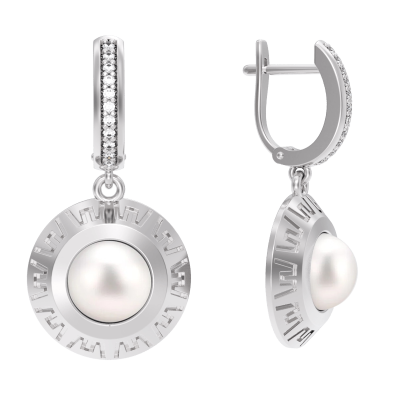 Серьги подвесные 1029612-01150 серебро