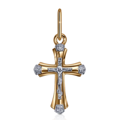 Крест христианский Кр102-2562 золото