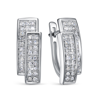 Серьги 5-5958-103-2Б золото