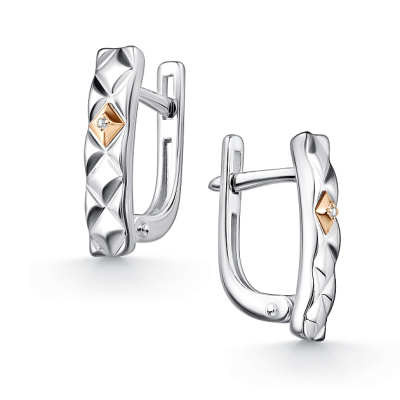 Серьги 02-4834.000Б-00 серебро