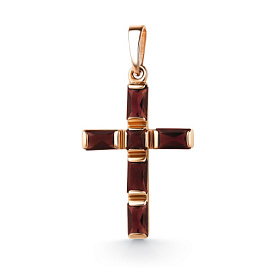 Крест декоративный 80450430 золото