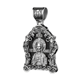 Подвеска религиозная христианская ладанка 566950-52 серебро Святая Троица