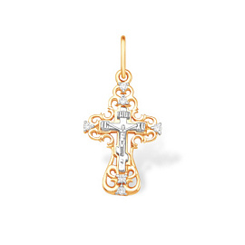 Крест христианский П15218235 золото