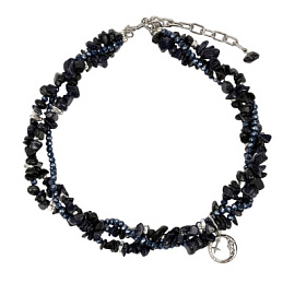 Колье т100  ювелирный сплав Ночные искры