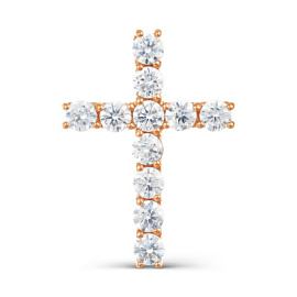 Крест декоративный Т102035036 золото