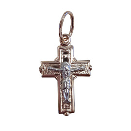 Крест христианский 20-0153 золото Полновесный