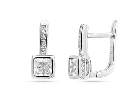 Серьги 642061 серебро
