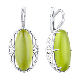 Серьги 2340265791-57 серебро