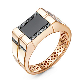 Печатка 040036ч золото