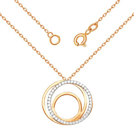 Колье П13216696 золото Круг