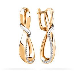 Серьги 08-217031 золото