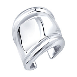 Серьги кафф 94170430 серебро Тиффани