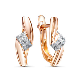 Серьги 1205773 золото