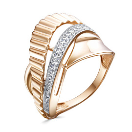 Кольцо 1107421 золото