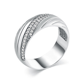 Кольцо дорожка 106144-301-0019 серебро