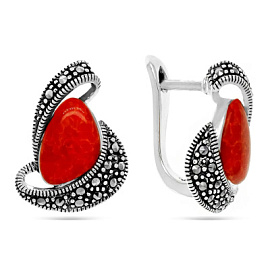 Серьги 642270 серебро