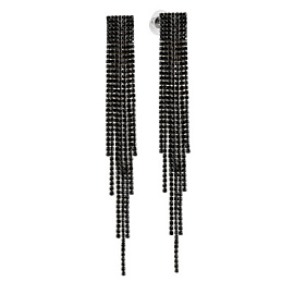 Серьги подвесные 121110074b ювелирный сплав