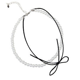 Колье 26-0012-W ювелирный сплав