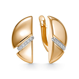 Серьги 04-62-0601-00 золото