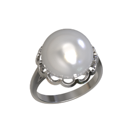 Кольцо 1 камень 1020611-01250 серебро