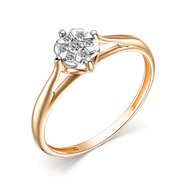 Кольцо 15250-100 золото