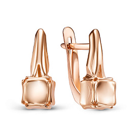 Серьги 2207854 золото Кубик