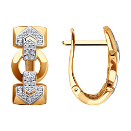 Серьги 0200268 золото