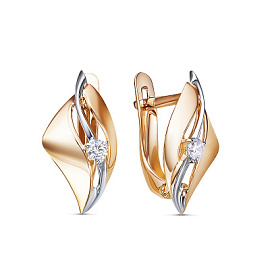 Серьги 1201226 золото