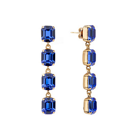 Серьги подвесные 002.02.00640 ювелирный сплав