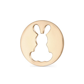 Подвеска П100-1431 золото Заяц