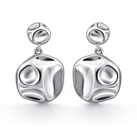 Серьги подвесные 02-5081.0000-00 серебро