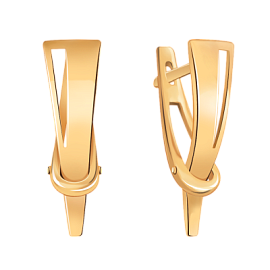 Серьги 21174 золото