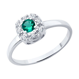 Кольцо 63010001 серебро