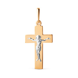 Крест христианский 800353-1002 золото