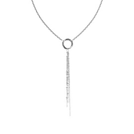 Колье НХ22-2043Ю-3 d0.50 серебро Круг