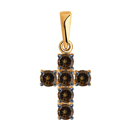 Крест декоративный 51-330-01631-4 золото